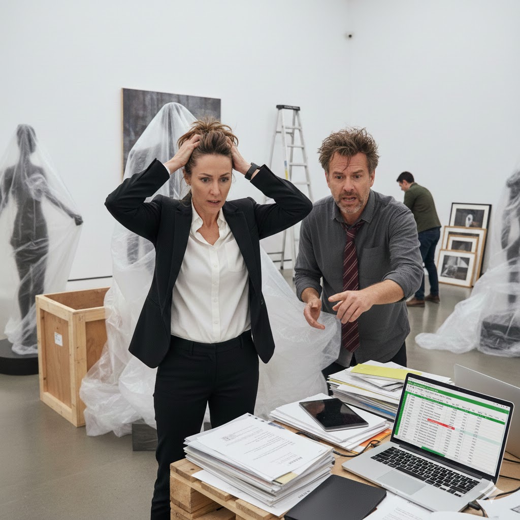 Art Gallery Software System For Curators and Art Gallery Admins